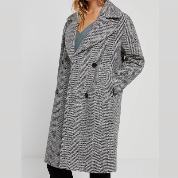 SOLD || Frank & Oak Recycled Wool Coat - Picture 1 of 9